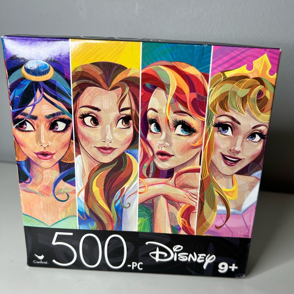 New unopened Disney princess puzzle.